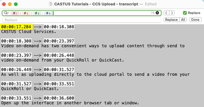 VTTtoTranscript_HighlightedTimecodes