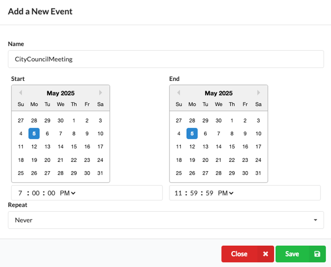 TimerRecord_SetDateTime